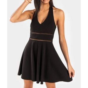 Shae halter neck mini dress size by Francesca’s